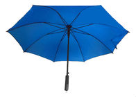 Automatici blu aprono l'ombrello vicino, maniglia diritta di Eva dell'ombrello solido del bastone fornitore