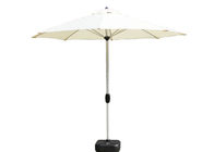 metallo rivestito bianco Palo di spiaggia di 150cm di protezione uv ritrattabile dell'ombrello fornitore