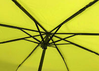 Il giallo piega l'ombrello, forte struttura piegante leggera dell'ombrello fornitore