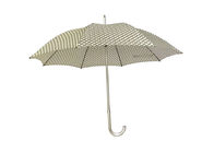 Ombrello nero della maniglia delle costole J del metallo, progettazione su misura ombrelli antivento di golf fornitore