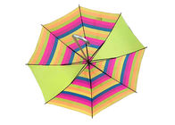Ombrello flessibile variopinto della maniglia di J, anti uv dell'ombrello diritto della maniglia fornitore