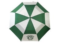 Fine aperta automatica del manuale di Haft della vetroresina degli ombrelli di golf stampata bianco di Gree fornitore