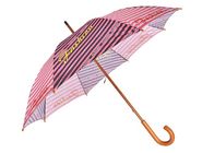 Ombrelli promozionali dei regali del tessuto di seta naturale del poliestere, ombrelli di golf con il logo fornitore