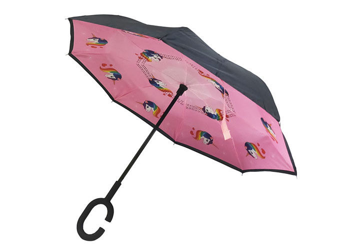Abrasione a forma di della manopola dell'ombrello invertita inverso impermeabile C resistente fornitore