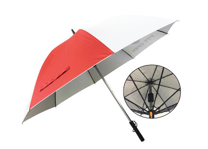 Ombrelli insoliti durevoli della pioggia, ombrello con il tessuto di seta naturale del caricatore 190t del Usb fornitore