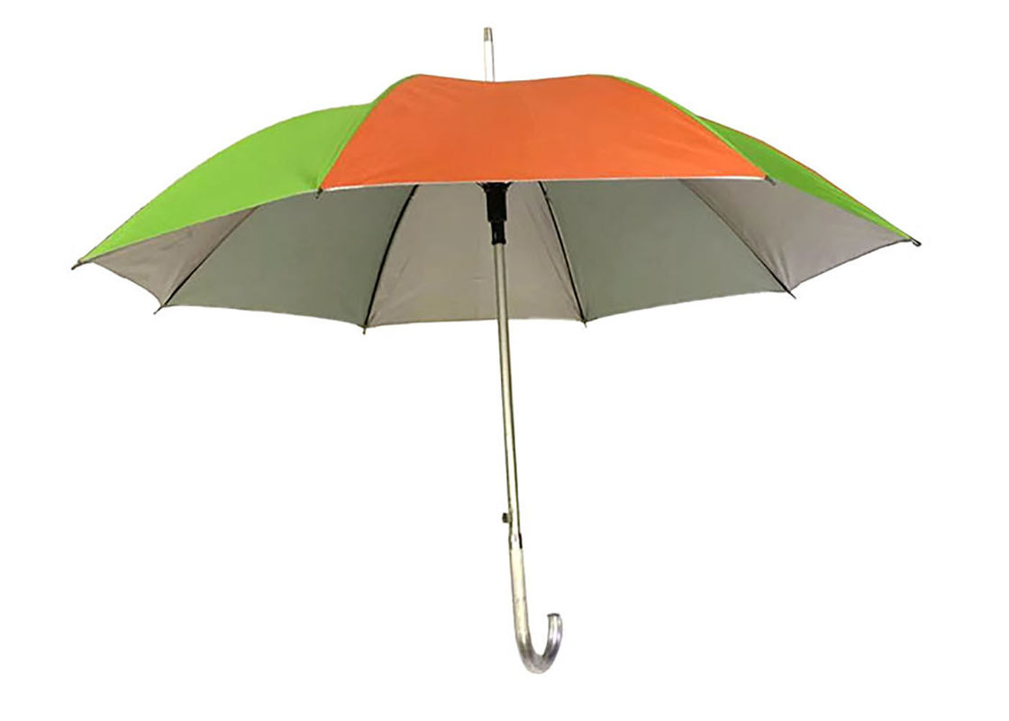 Superficie dell'ombrello della maniglia di protezione J di Sun ricoperta di strato d'argento della colla fornitore