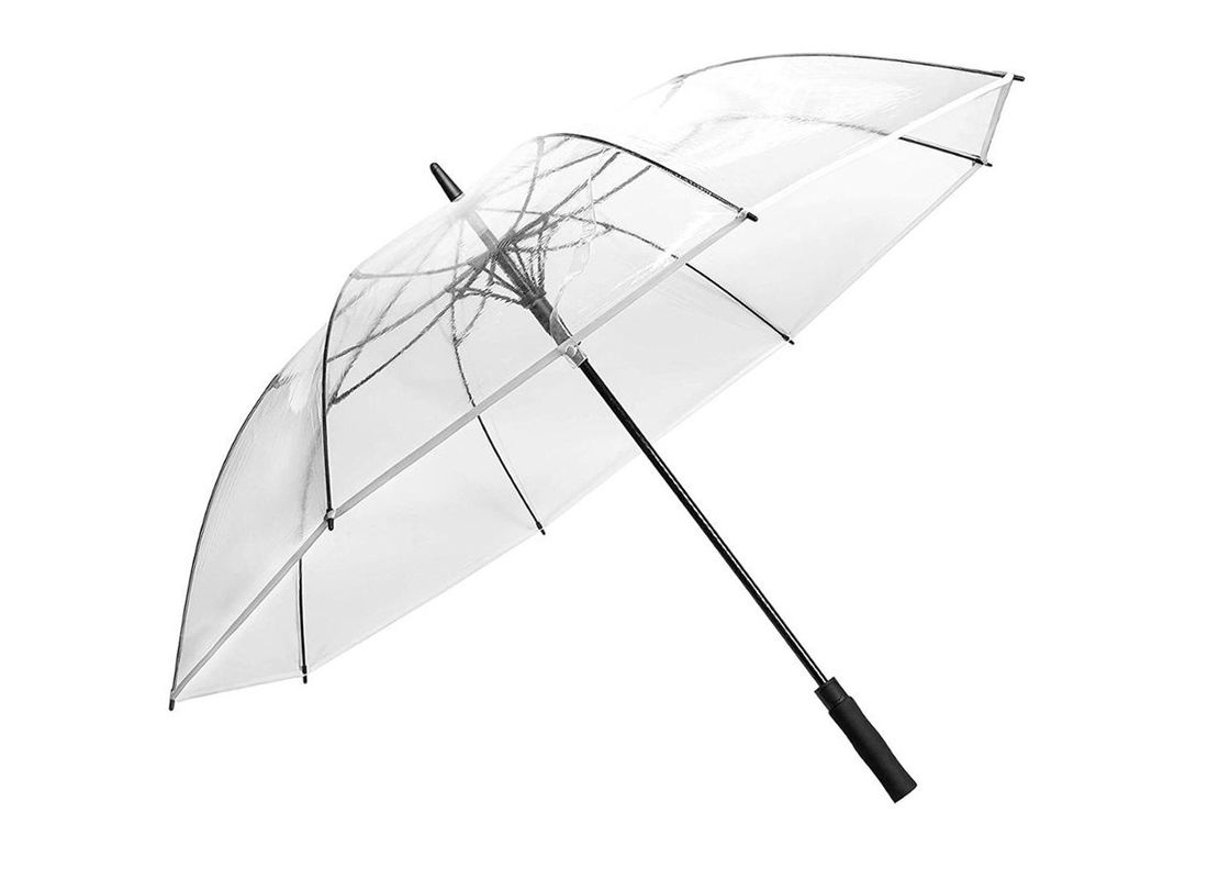 Gli ombrelli di plastica della pioggia della forte della vetroresina radura della struttura rimuovono il tessuto amichevole della plastica di poc fornitore
